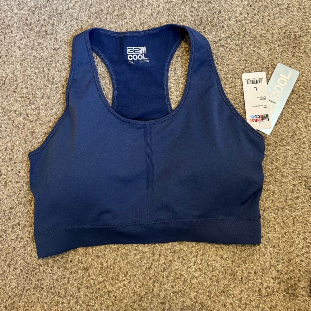 Women's Blue Sports Bra